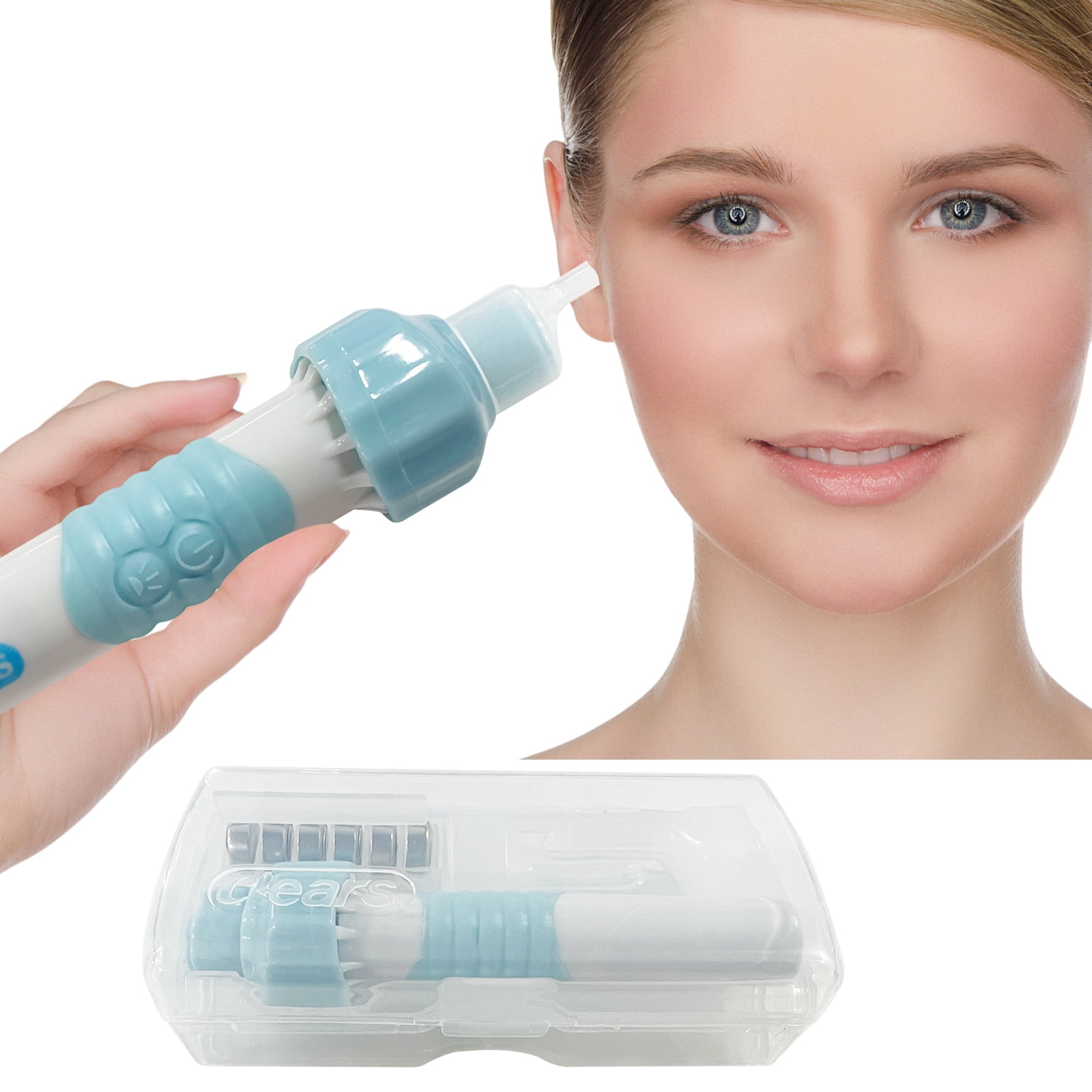 Ear Cleaner Wax Suction Device, Electric and Automatic Earwax Remover, Safe and Comfortable