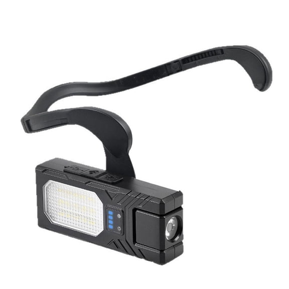 Ear Clip Headlamp Rechargeable LED Headlight Waterproof Head Flashlight for Outdoor Fishing Hiking Running Cycling