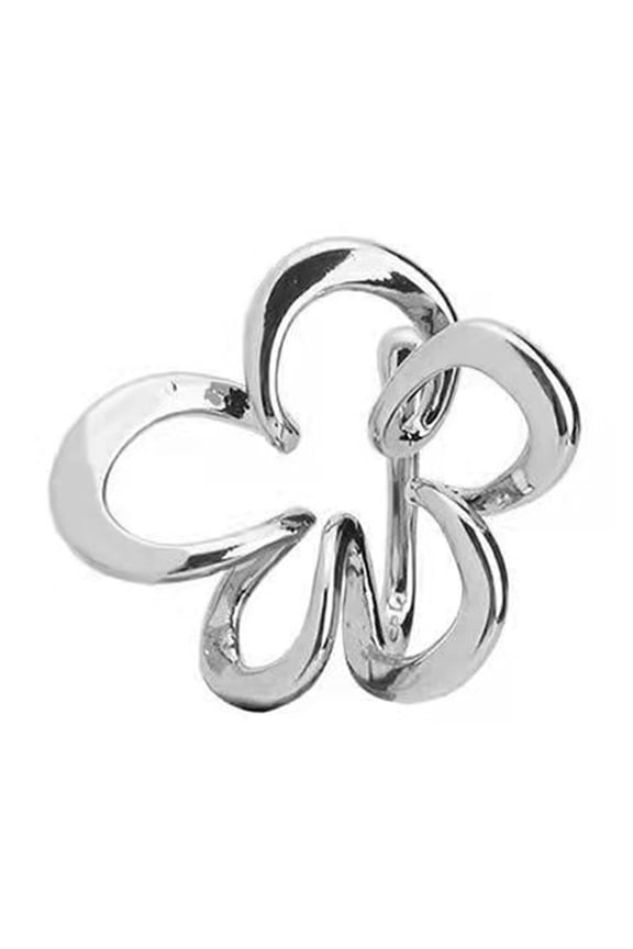 Ear Clip No Piercing Earrings Hollow Flower Ear Cuff Women Party Jewelry Ear Cuffs Ear Clip Cuff Earrings Alloy