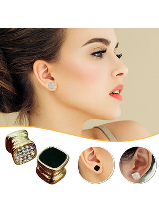 Romantic Clear Magnetic Stud Earrings Healthful And Lovely Jewelry Magnets  For Lazy Days From Nonion, $8.42