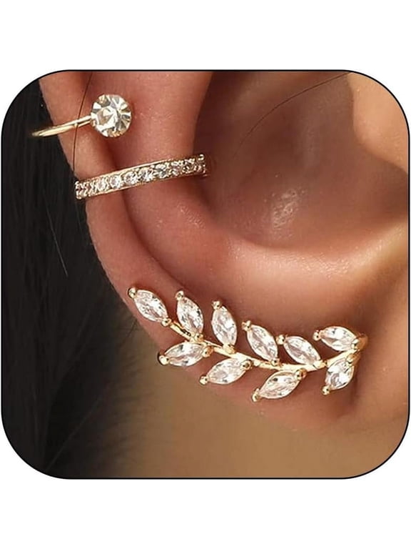 Ear Cuffs Non Piercing Ear Cuff Earrings for Women Trendy Stuff Ear Cuffs Earrings Cartilage Earring Jewelry Couple Gifts Boho Summer Beach Essentials