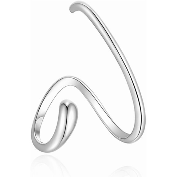 Ear Cuffs Premium Non Piercing Dainty Cartilage Helix Ear Wrap Non-Allergenic Adjustable Clip On Earrings for Women[c244]