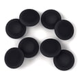 thumbnail image 1 of Ear Cushions Foam Replacement for Plantronics Headphones Most Standard Size Office Telephone Headsets H251 H251N H261 H261N H351 H351N H361 H361N Headset Disposable Covers, 8 Pack, Black, 1 of 6