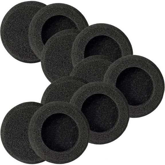 Ear Cushions for Plantronics Headset, Ear Pad Replacement Headphones Earpads Designed for Plantronics Blackwire C320 3210 3220 3320 HW251N HW261N HW510 Jabra Biz 1500 GN2000 PRO 920 9450 (10 Pack)