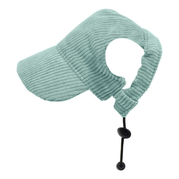 Ear Cutout Pet Baseball Peaked Hat For Medium Large Dogs, Adjustable Lightweight Sun Protection Dog Cap, Funny Cosplay Costume Accessory For Outdoor Travel Party Photo Shooting-(Green,XL)