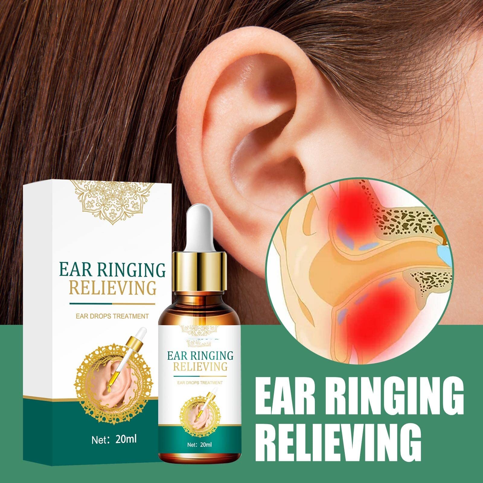 Ear Drops for Ear Infection Treatment, Tinnitus and Earache Drops