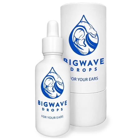 Ear Drops for People with Itchy Ears, Ear Infections, and Trapped Water - Designed for Swimmers, Surfers, and Water Athletes - Formulated with Anti-Inflammatory Compounds
