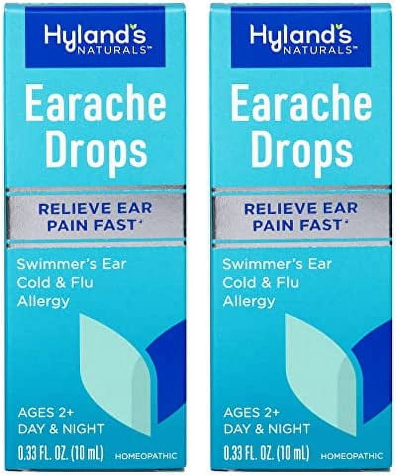 Ear Drops for Swimmers Ear, Hyland's Earache Drops for clogged ears