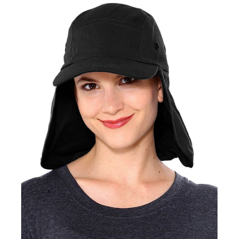 Flap cap outdoor sun neck shade hat clearance