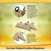 Ear Gear EG-OG-EYE-PK Original Cordless Eye Glasses, Pink