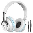 thumbnail image 1 of Over Ear Headphone, HiFi Audio Stereo & Wireless Bass Headset, w/ Mic Volume Control Noise cancellation On-Ear Headphone, Foldable Comfortable, Wireless Wired Mode for Kids, Adults, Phone, Home Office, 1 of 6
