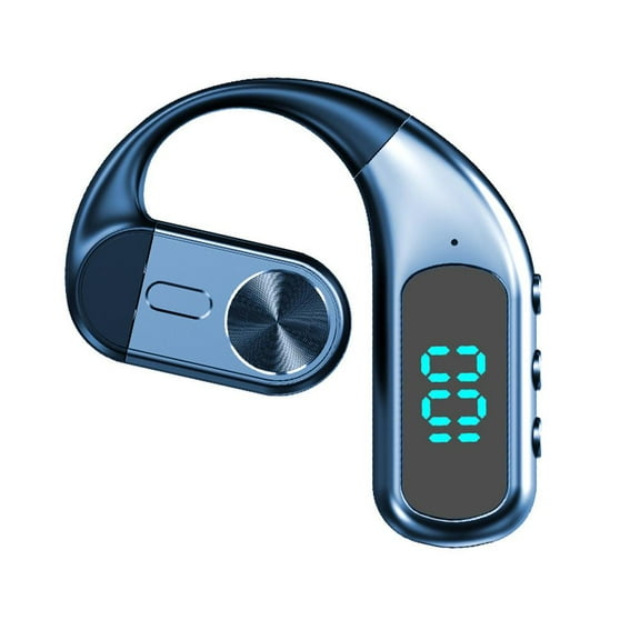 Ear Headset Open Ear Bone-Conduction Headphones Bluetooth Headset with Earpiece Phones Microphone For Cell