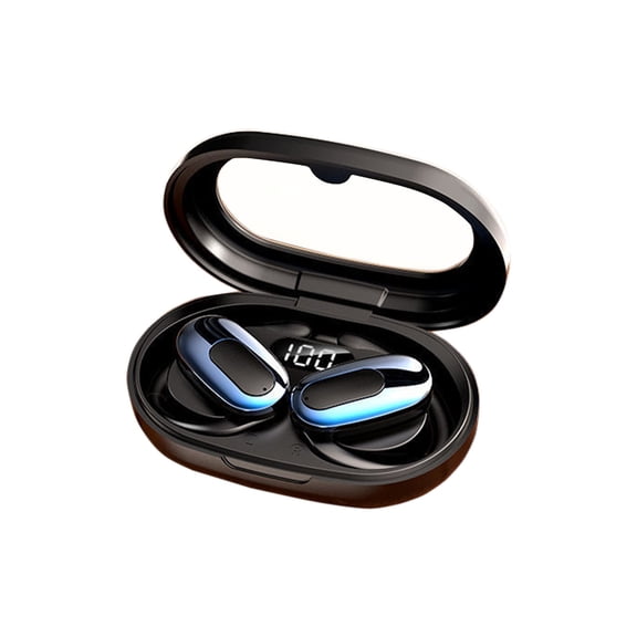 Ear-Hook Wireless Earbuds, Bluetooth 5.4 Headset, Digital Power Display, Noise Cancelling Audio, HiFi Stereo Sound, Long Battery Life, Stable Connection, Sports Fitness