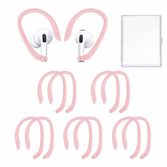 Ear Hooks Designed for Apple AirPods 1, 2, 3, Pro and Pro 2, AirPods EarPads Ear Hooks for Running, Jogging, Cycling, Gym