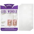 thumbnail image 1 of Lobe Wonder - The ORIGINAL Ear Lobe Support Patch for Pierced Ears - Eliminates the Look of Torn or Stretched Piercings - Protects Healthy Ear Lobes from Tearing - 60 Patches - Clear & Latex-Free, 1 of 8