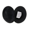 thumbnail image 1 of Ear Mitts Bandless Ear Muffs, Black Mink Faux Fur Ear Warmers, Small, 1 of 5