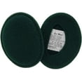 thumbnail image 1 of Ear Mitts Bandless Ear Muffs For Men, Hunter Green Fleece Ear Warmers, Regular, 1 of 6
