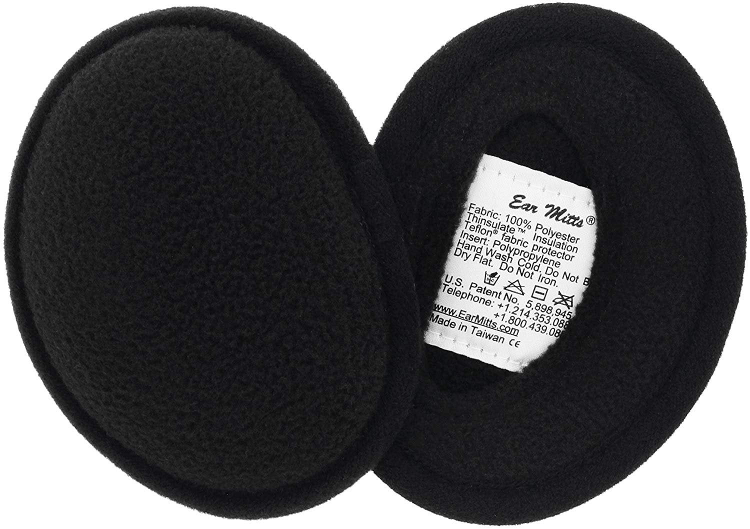 Protège-Oreilles (Ear Mitts) En Polaire Imprimé Léopard - Taille Unique - Occasion - Marque Ear Mitts