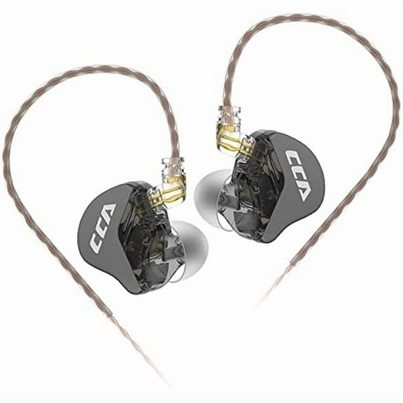 in Ear Monitor, Ultra-Thin Diaphragm Dynamic Driver IEM Earphones, Clear Sound & Deep Bass in Ear Headphones, Wired Gaming Earbuds with 2 Pin Detachable Cable for Singer Musicians Drummers