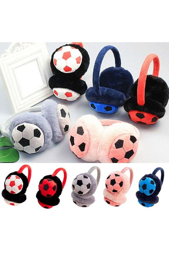 Ear Muff for Women Plush Foldable Earmuffs Kids Winter Earmuffs Girls Boys Cold Weather Ear Warmer