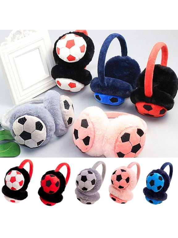 Ear Muff for Women Plush Foldable Earmuffs Kids Winter Earmuffs Girls Boys Cold Weather Ear Warmer