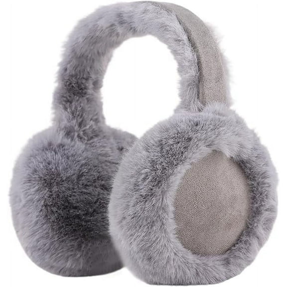 Ear Muffs, Classic Unisex Ear Warmer, Winter Outdoor Fluffy Ear Cover for Women