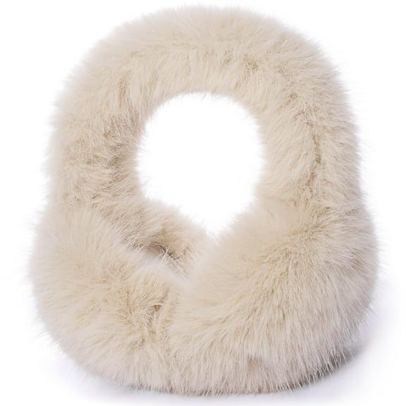 Ear Muffs for Winter Cute Ear Covers Cold Weather Fuzzy Cold Outdoor Earmuffs Earmuffs for Women Fluffy Ear Warmers Headband Warmers Covers Headband Winter Warm Foldable Ear Muffs Khaki