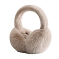 thumbnail image 1 of Ear Muffs, Winter Warm Plush Earmuffs, Cute Frostproof Folding Ear Covers, Headband Ear Warmers for Women, Outdoor, Commuting, Soft & Warm, Stocking Stuffer Baberdicy, Ideal for Women, 1 of 2