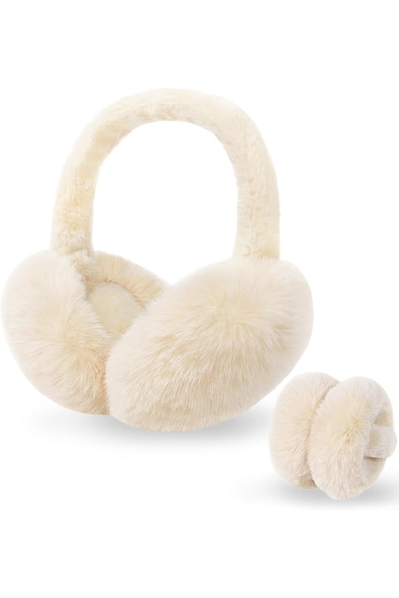 Ear Muffs Winter Women Men Soft Earmuffs Cute Ear Covers Cold Weather Fluffy Ear Warmers Headband Winter Accessories