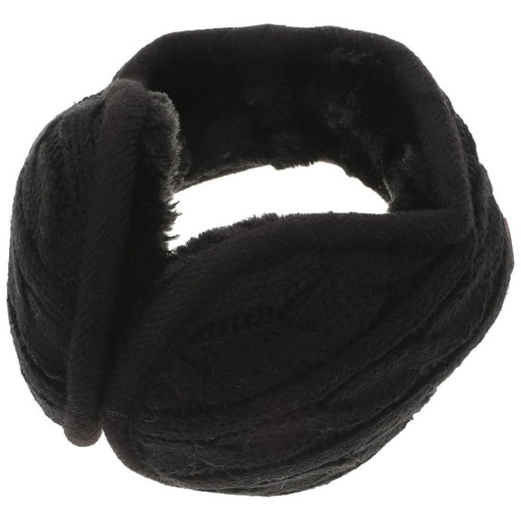 Ear Muffs for Cold Weather Black Foldable Earmuffs 1Pcs for Running