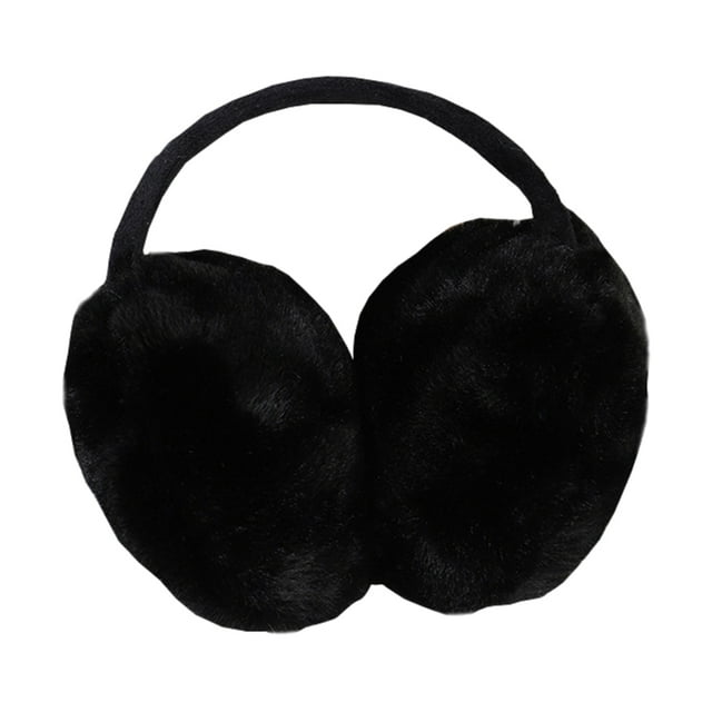 Ear Muffs for Women Winter Behind Head Ear Warmers Furry Fleece