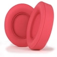 thumbnail image 1 of Ear Pads Cushions Replacement Memory Foam Pro Earpads Compatible with Beats Solo 2 & Solo 3 Wireless On-Ear Headphones Soft Protein Leather/Strong Adhesive Tape - Red Pair, 1 of 1