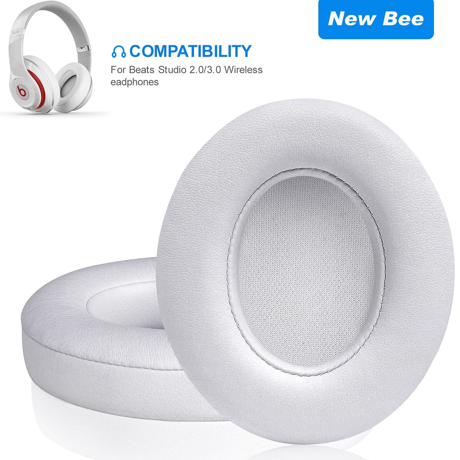 Ear Pads Cushions for Studio 2.0 Wired/Wireless B0500/B0501 & Beats Studio 3.0