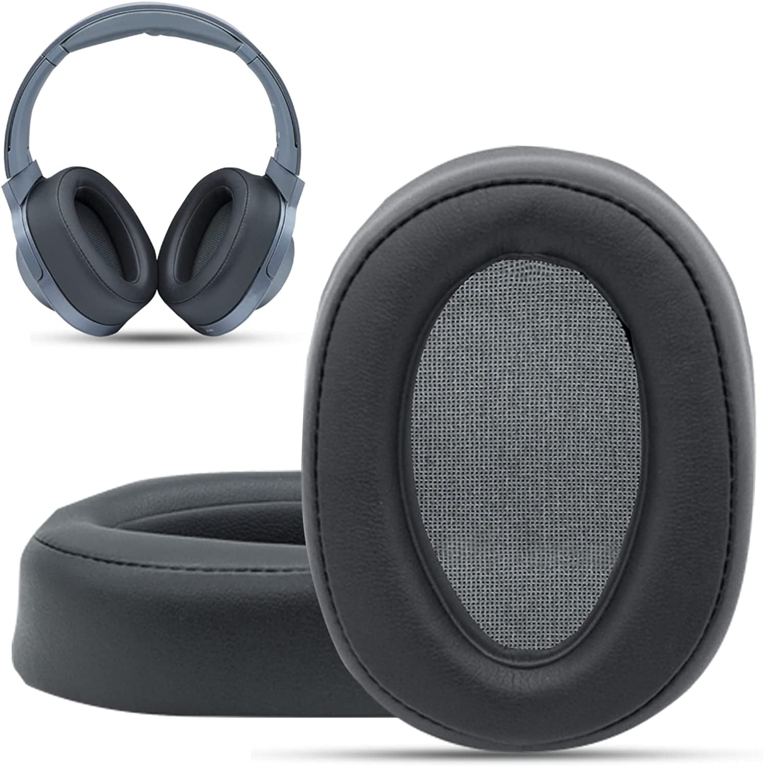Ear Pads for Sony WH H900N Compatible with Sony MDR 100ABN Headphones Over Ear Cushion Soft Memory Walmart Business Supplies