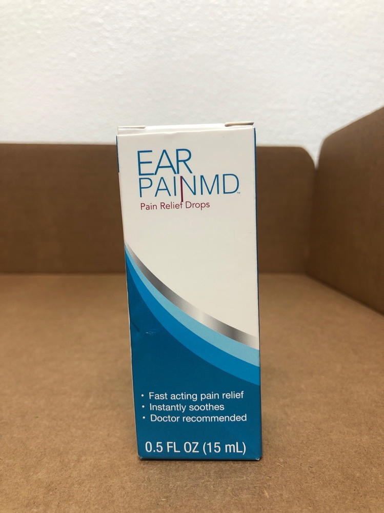 Ear Pain MD, Ear Pain Relief Drops, Earache Drops, Fast Pain Relief