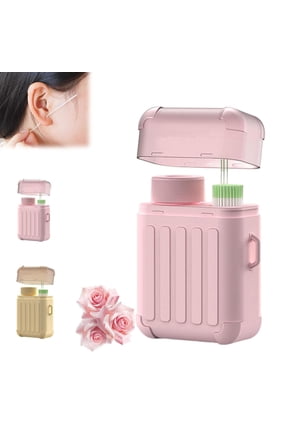 Ear Piercing Cleaning Kit, Ear Hole Ear Care Kit Disposable Earrings Hole Cleaner Ear Piercing Care Cleaning Tool Ear Hole Cleaning Line Ear Piercing Cleaning Floss for Girls Women Men