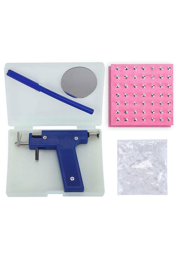 Ear Piercing Gun Kit with 98 Studs Tool Set for Ear Nose Body Piercing