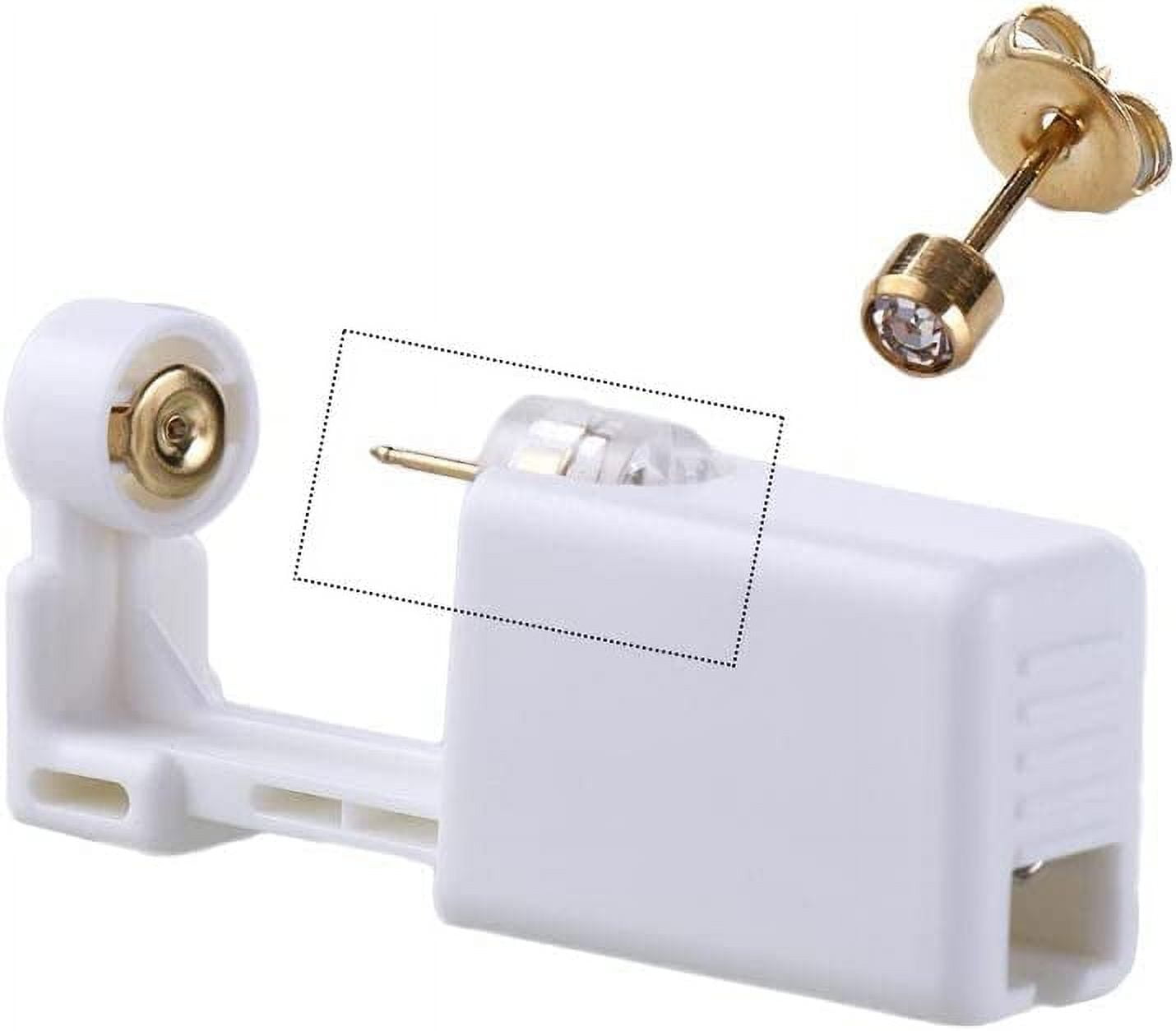 Ear Piercing Gun,Self Ear Piercing Gun Disposable Self Ear Piercing Gun