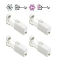 Ear Piercing Kit, 4 Pack Self Ear Piercing Gun, Disposable Self Body