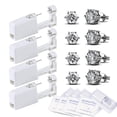 thumbnail image 1 of Ear Piercing Kit  4 Packs Self Ear Piercing Gun, Disposable Ear Pearcings Kit with 5mm Silver Earring Studs Safety Ear Piercing Gun Kit Tool, 1 of 5