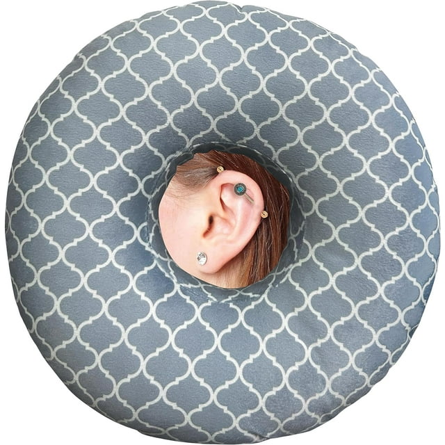 Ear Piercing Pillow for Side Sleepers Pillows with Holes for Ear Pain