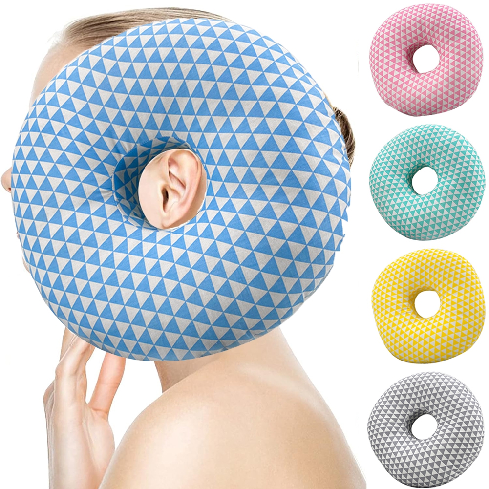 Ear Piercing Pillow For Side Sleepers Small Pillow With Ear Hole Donut Ear Piercing Pillow For Side Sleepers Small Pillow With Ear Hole Donut