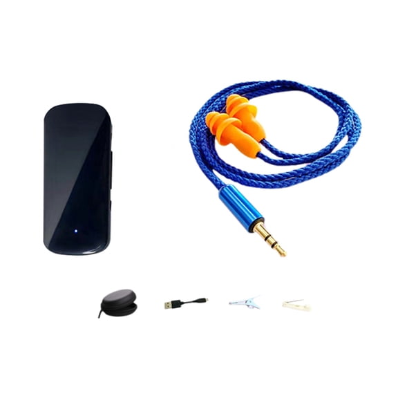 Ear Plugs Bluetooth Headset with Receiver Labor Protection Earphone for Work Hearing Protection Noisy Places