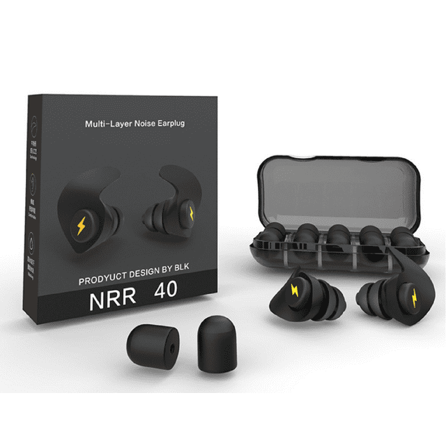 Ear Plugs for Sleeping Noise Cancelling,6 Pairs Silicone Sound Blocking