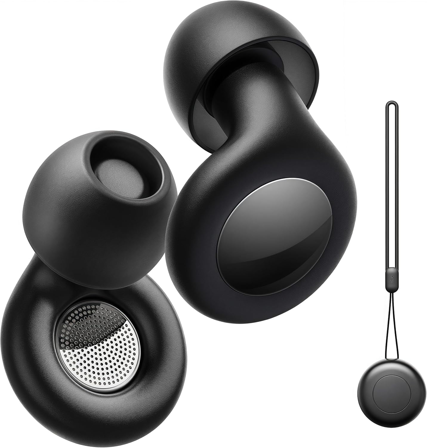 Noise Cancelling Ear Plugs For Sleeping & Study - Super Soft, 8 Ear Tips (XS/S/M/L), Hearing Protection For Snoring, Travel (Blue)