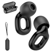 Ear Plugs for Sleeping Noise Cancelling, Reusable Silicone Earplugs for Sleeping,Concerts,Work,Study,8 Size Eartips with Small Box, 35dB for Noise Reduction Silicone Earplugs