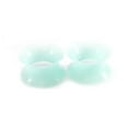thumbnail image 1 of Ear Plugs /Tunnels Sold by Pair made of Aqua Soft Thin Silicone Glow in the dark, 1 of 5