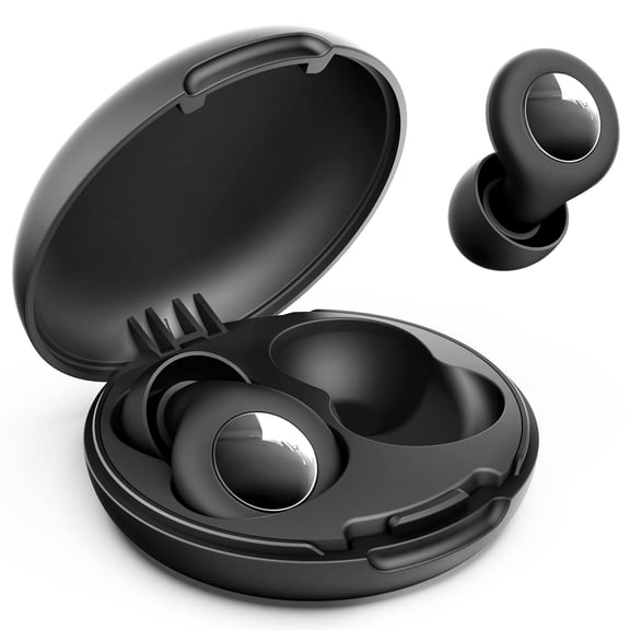Ear Plugs for Sleeping Noise Cancelling, Reusable Hearing Protection, 30dB Silicone Noise Reduction Ear Plugs for Sleep, Work