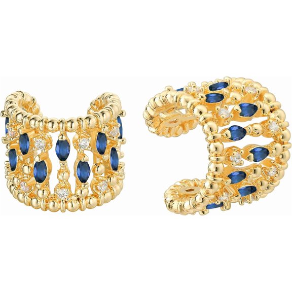 Ear Premium Cuff Non Piercing 14K Gold Plated Ear Cuff Earrings for Women Clip On Cartilage Earring Jewelry for Women[d616]