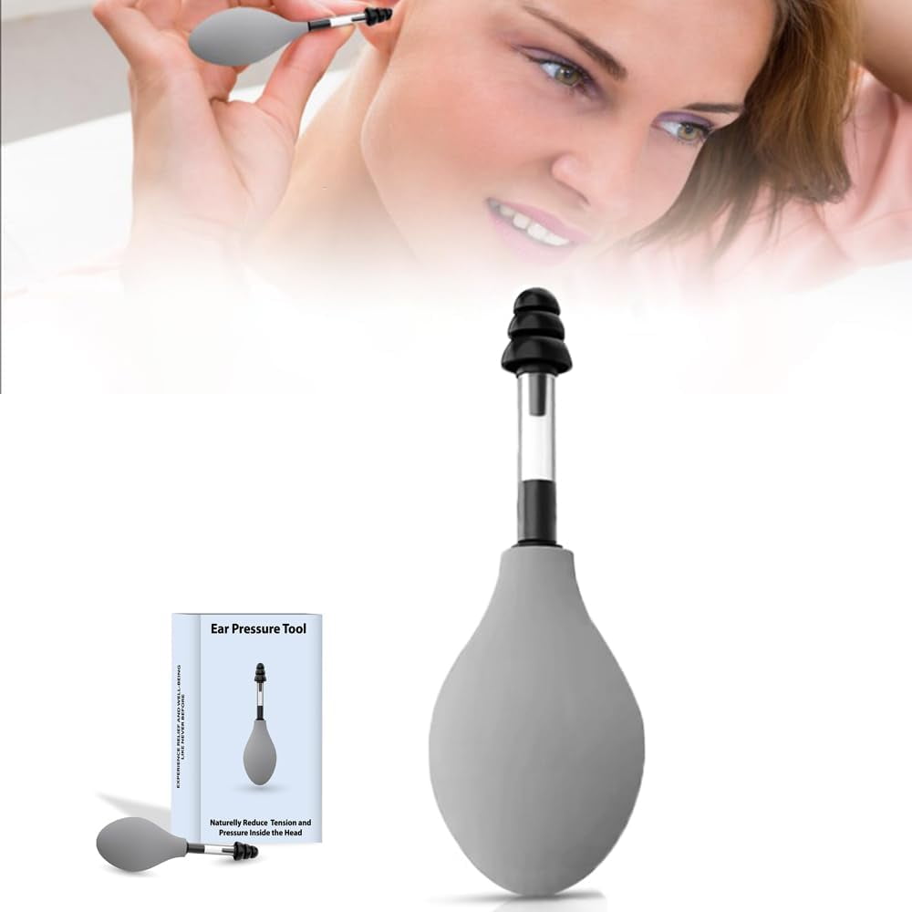 Ear Pressure Relief Suction Device, Migraine and Headache Relief